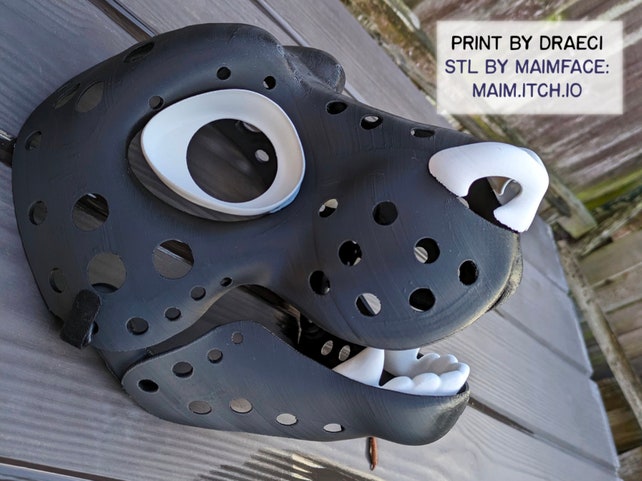 Fursuit 3d Printed Head - Etsy