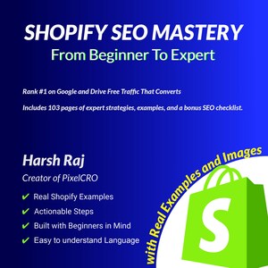 Shopify SEO Mastery - Rank #1 on Google and Drive Free Traffic That Converts