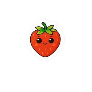 Strawberry Vinyl Decals