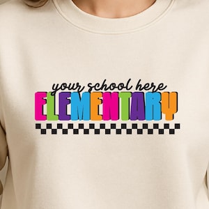 Diseño PNG personalizado de escuela primaria: Espíritu escolar personalizado (archivo digital)