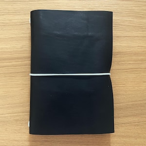 COVEN Leather Travel Journal in Black