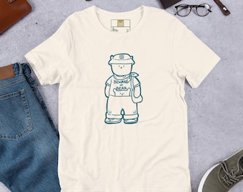 Unisex t-shirt , cute t-shirt , cute bear t-shirt