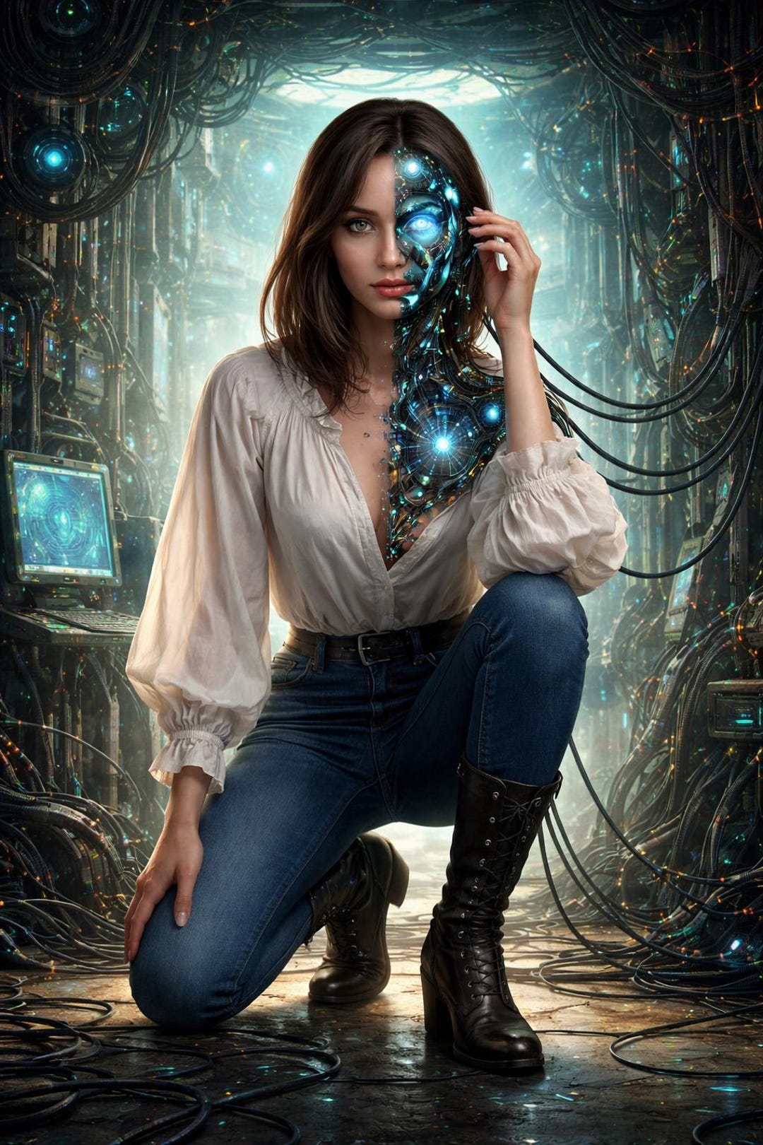 Cyber Rennaisance The Machine Realized – Cyber Renaissance Portrait | Today's ...