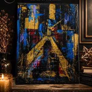 Geometry of Dawn | Original Contemporary Mixed Media Abstract Painting | 16x20 Textured Acrylic Canvas | One-of-a-Kind