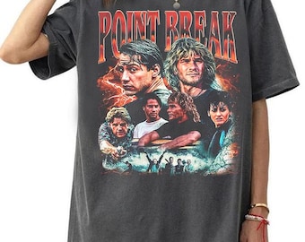 Retro Point Break T-Shirt, Point Break Comfort Colors Shirt, Point Break Retro Graphic Tee, Point Break Movie Vintage T-Shirt