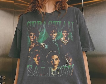 Retro Sebastian Sallow T-Shirt, Sebastian Sallow Comfort Farben Shirt, Sebastian Sallow Retro Grafik T-Shirt, Sebastian SallowVintage T-Shirt