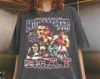 Retro Muhammad Ali T-Shirt, Retro Muhammad Ali Comfort Colors Shirt, Muhammad Ali Retro Graphic Tee, Muhammad Ali Boxing Vintage T-Shirt