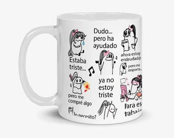 Gastare Otra Vez Lustige Kaffeetasse, spanische Humor Teetasse, Geschenk für Freunde, Familie oder Mitarbeiter