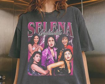 Retro Selena melden Sie sich selbst T-Shirt, Selena melden Sie sich selbst Vintage T-Shirt