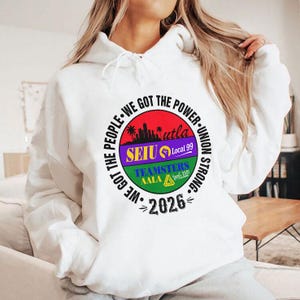 Labor Movement UTLA SEIU AALA Shirt, We Got The People Tee, Union Solidarity Protest Shirt, Worker Rights Graphic Tee image 2