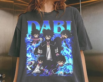 Retro Dabi My Hero Academia T-Shirt, Dabi Comfort Colors Shirt, Dabi My Hero Retro Graphic Tee, Dabi My Hero Vintage T-Shirt