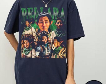 Retro Bellara Lutare T-Shirt, Bellara Lutare Comfort Farben Shirt, Bellara Lutare Retro Grafik-T-Shirt, Dragon Age Spiel Vintage-Shirt