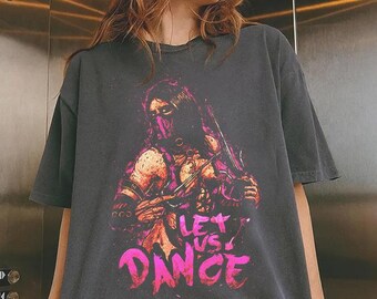 Retro Let Us Dance Mortal Kombat TShirt, Mortal Kombat Comfort Colors Shirt, Mortal Kombat Retro Graphic Tee, Mortal Kombat Vintage T-Shirt