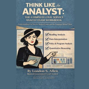 Civil Service Analyst Exam Prep Workbook | Think Like Analyst (Digital Download)