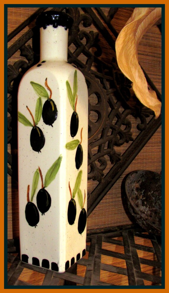 Items similar to Olive Oil Bottle / Decantor on Etsy