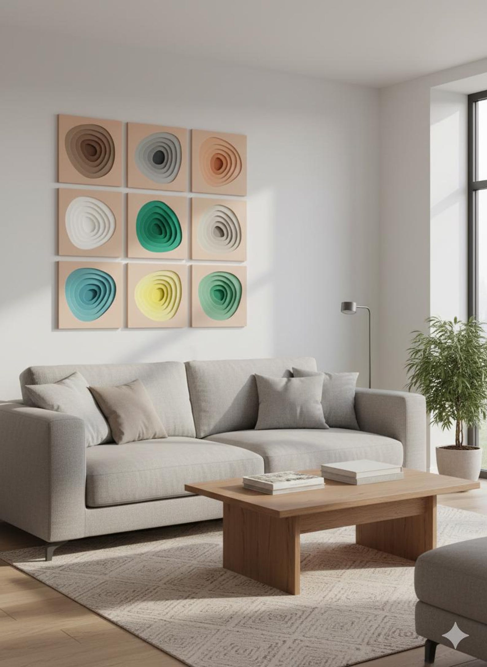 Curated visual reference: Curated Modern Textured Wood Features Gallery View