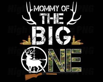 JOYMEMO The Big One Hunting Birthday Banner – Camo Theme, Pre-Strung, For Boy's 1st Birthday