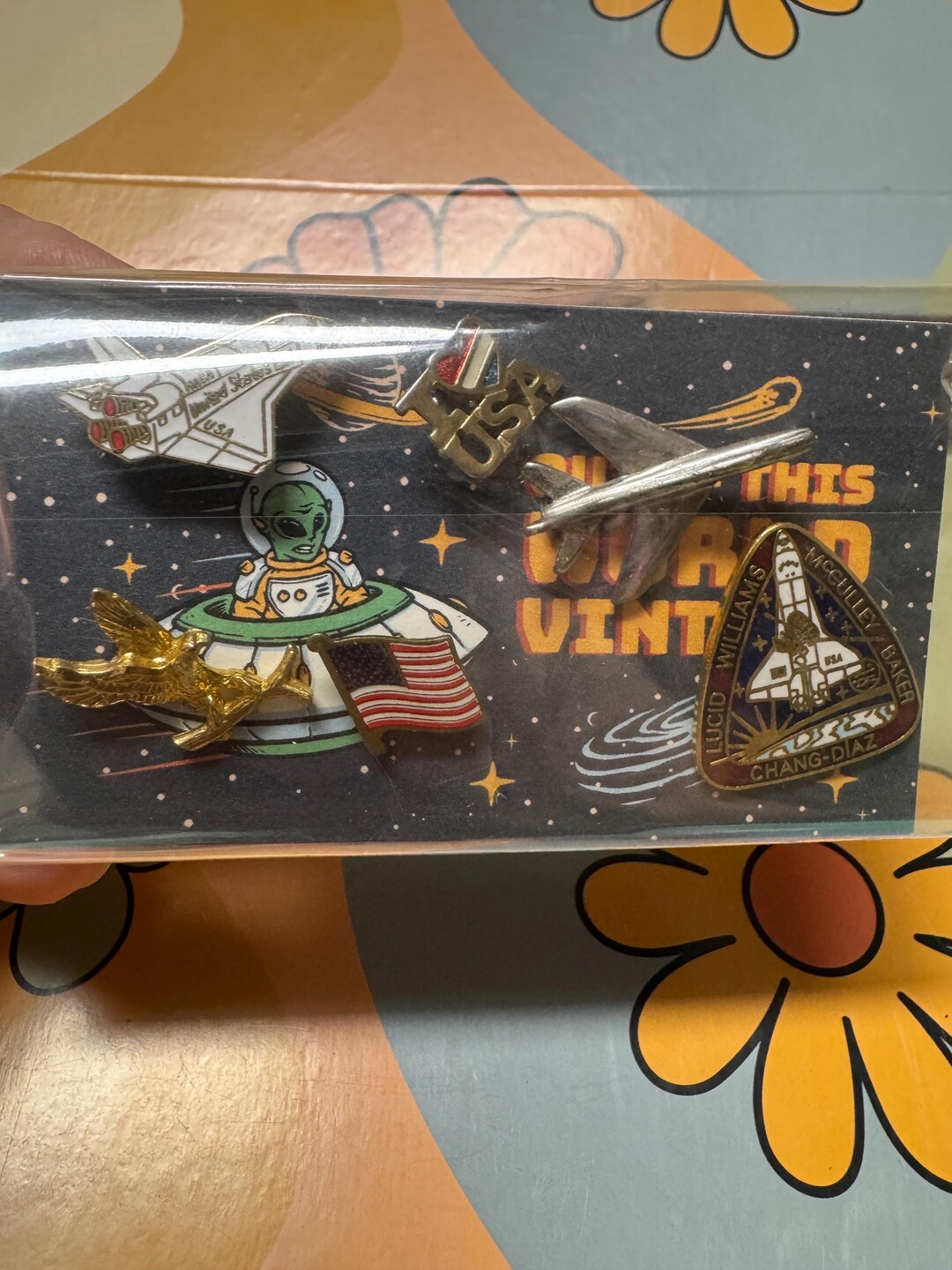 Vintage Lot of Space Aeronautics Space Shuttle Nasa America Pins Pin ...