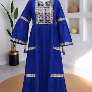 Egyptian Maxi Dress - Etsy
