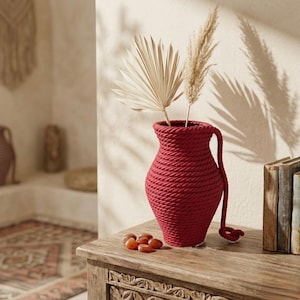 Rope Vase - Etsy