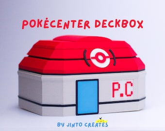 PokéCenter Pokémon TCG Deck Box | Dice Storage