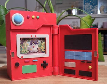 Pokémon TCG Deck Box – PokéDex with Dice Box & Fidget Buttons