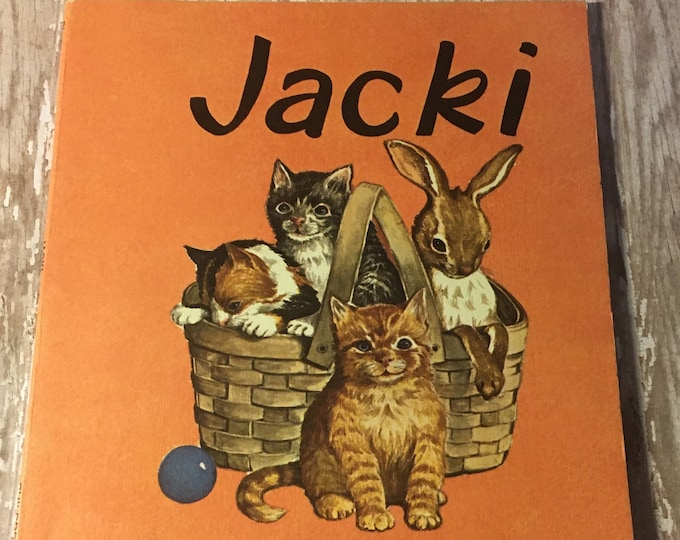 Vintage 1969 Children's Book, Jacki by Elizabeth Rice. A Rare Find ...
