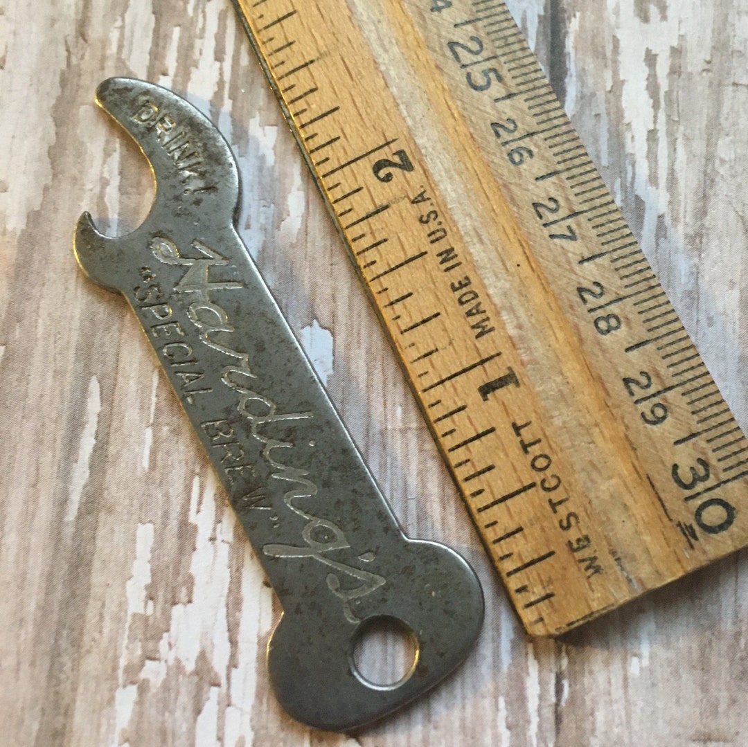 Metal Key Fob/bottle Opener From Harding's Restaurant in Etsy