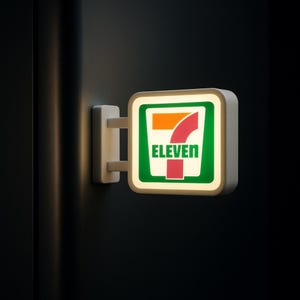 7-Eleven Magnet Lightbox – Japanese Kombini Inspired Mini Sign