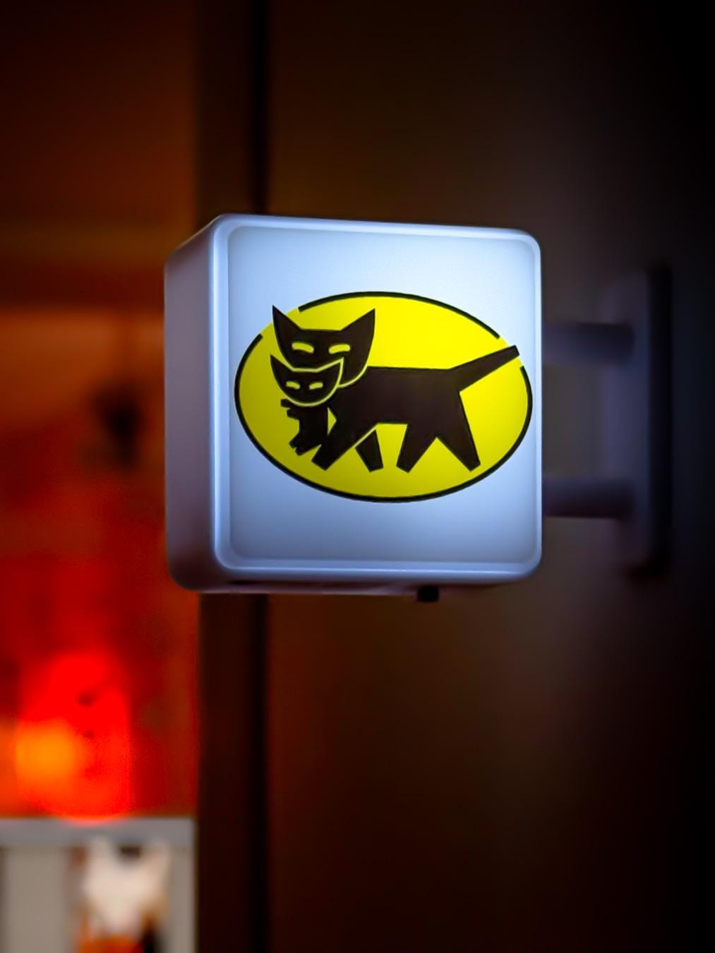 ★ kuro Nekoyamamoto iMac ★ Kuroneko Yamato Lightbox Magnet NEW RELEASE | Japanese Delivery