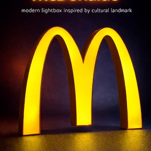 Mcdonalds マクドナルド ゴールデンアーチLEDクロック neon sign