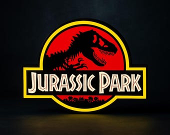 Jurassic Park Sign - Etsy 日本