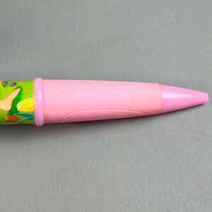 Vtg Lisa Frank Nalani Jumbo Easter Pen 11" Hawaiian Fairy Girl Egg Basket Chicks image 11