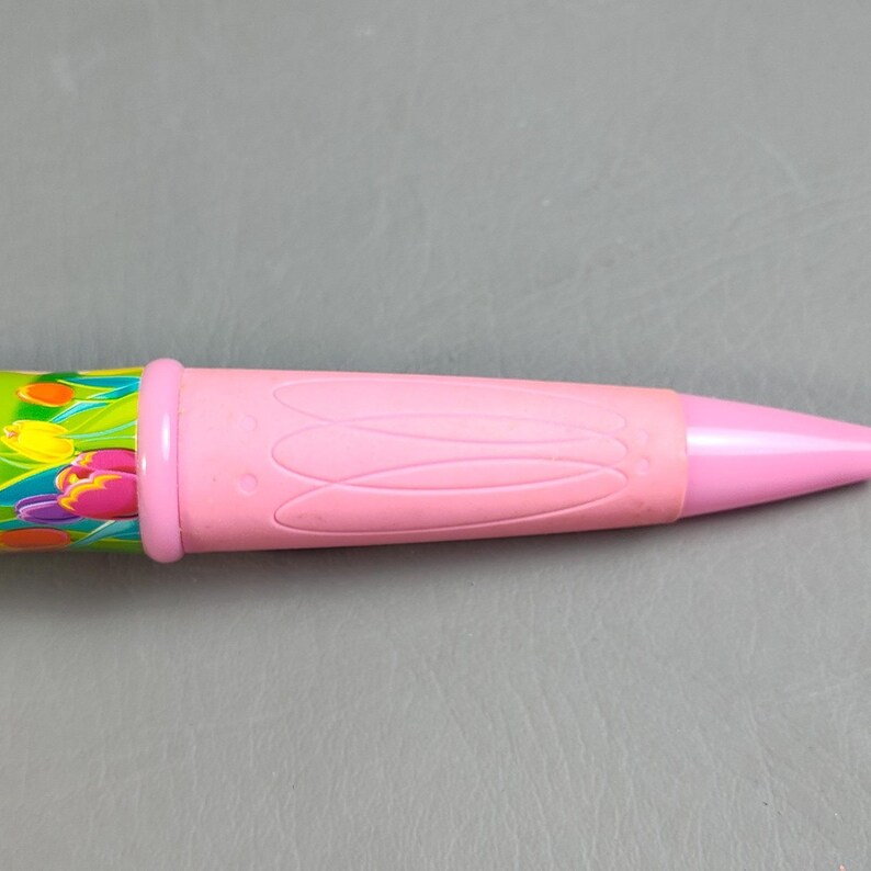 Vtg Lisa Frank Nalani Jumbo Easter Pen 11" Hawaiian Fairy Girl Egg Basket Chicks image 10