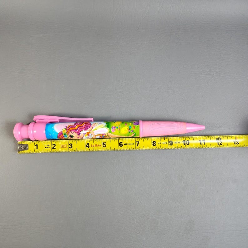 Vtg Lisa Frank Nalani Jumbo Easter Pen 11" Hawaiian Fairy Girl Egg Basket Chicks image 15