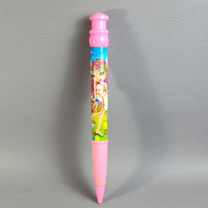 Vtg Lisa Frank Nalani Jumbo Easter Pen 11" Hawaiian Fairy Girl Egg Basket Chicks image 1