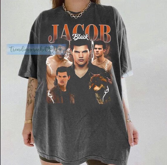 Jacob Black Vintage Comfort Colors Tee, Twilight Saga Movie Retro 90s Bootleg Rap Shirt