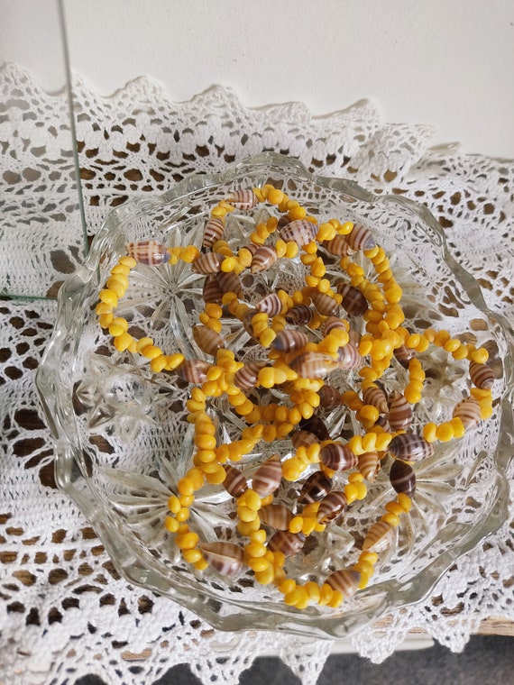 Joli collier sautoir vintage coquillage - Coquill… - image 4
