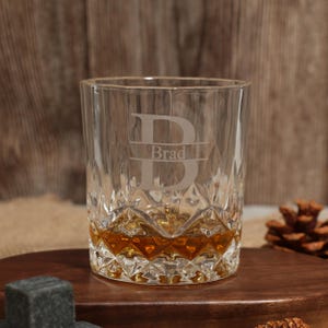 Groomsman 11oz Whiskey Glass, Engraved Old Fashion, Groomsmen Gift Idea, Personalized Groomsman - Best Man Gift, Wedding Shot Glasses