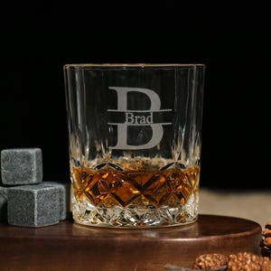 Groomsman 11oz Whiskey Glass, Engraved Old Fashion, Groomsmen Gift Idea, Personalized Groomsman - Best Man Gift, Wedding Shot Glasses