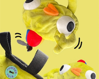 Bing Bong Plush Chalk Bag PEAK | Handmade Climbing Gift
