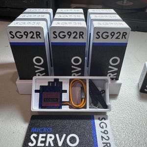 Official Tower Pro SG92R Micro Servo Motor + Case and accessories