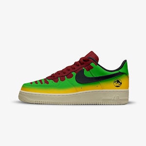Nike Air Force Custom Jurassic Park Iconic Car