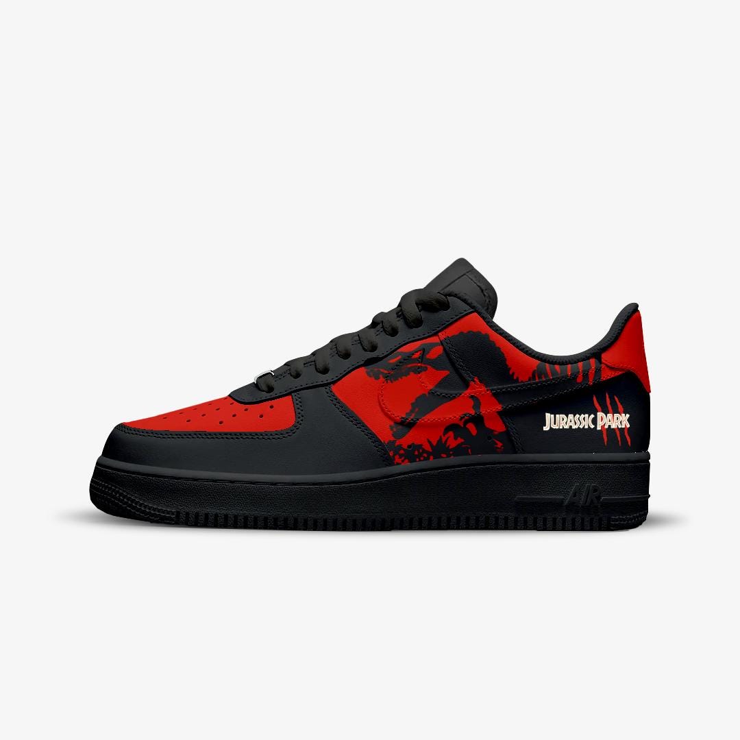 Jurassic Park Dino Nike Outfit Nike Air Force Custom Paint