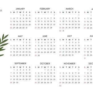 Calendario 2025