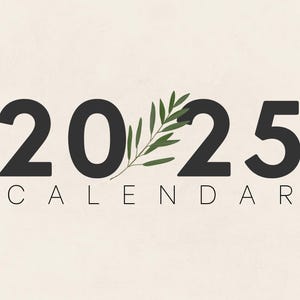 2025 calendar
