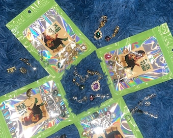 15-teiliges Set (entweder komplett gold oder silber), Manschetten, Flechtringe-Set für Dreadlocks, Zöpfe, Loks, Spiralanhänger, Schmetterling-Haarschmuck