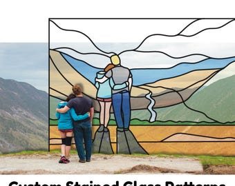 Custom Stained Glass Pattern [PATTERN ONLY]