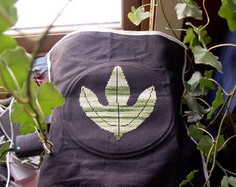 Patrón de punto de cruz de sasafrás