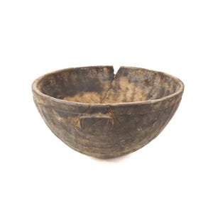 Nupe Wood Bowl Nigeria
